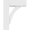 Ekena Millwork Standard Thorton Architectural Grade PVC Bracket with Block Ends, 5"W x 14"D x 18"H BKTP05X14X18THR05 - alternate 3